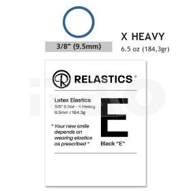 Elastici intraorali Relastics 3/8 (9.5mm) X-Heavy 6.5oz...