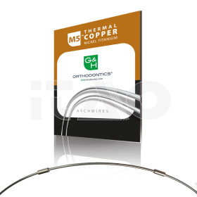 Archi M5 Thermal Copper NiTi EFI inf. .016x.016 c/stop 25pz.