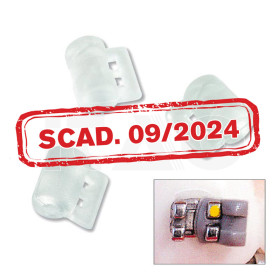Cunei di rotazione trasparenti 100 pz. (SCAD.09/2024)