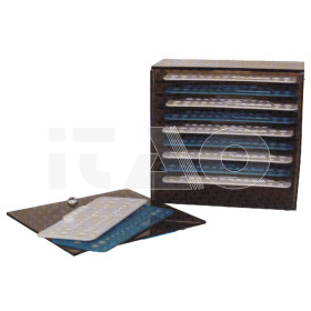 Dispenser per Trays plastica trasparente 1pz.