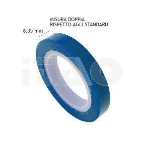 Nastro codificatore autoclavabile Blu 6,3mt