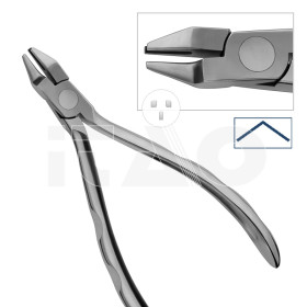 Pinza Aderer tre becchi mini (max .020") 1pz