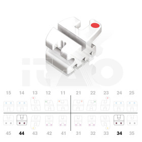 Brackets DB Prism Roth .022" LO4 5pz.
