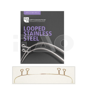 Archi SS TFI keyhole 4 LOOP .017x.025 - 42mm. 10pz.