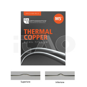Archi M5 Thermal Copper NiTi TFI sup. .017x.017 Dimp.  25pz.