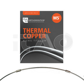 Archi M5 Thermal Copper NiTi TFI sup. .018x.018 c/stop 25pz.