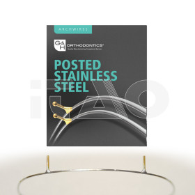 Archi acciaio EFI Posted .018x.025 40mm. 10pz.