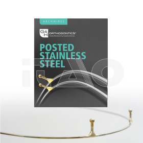 Archi acciaio XR1 Ball Post EFII .016x.025 - 36mm.  10pz.