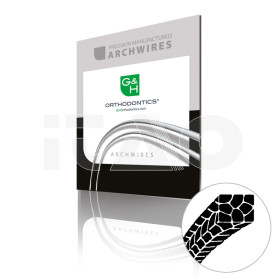 Archi acciaio intrecciati 1x8 TFI inf. .017x.025 25pz.