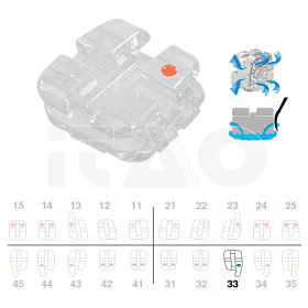 Brackets DB Agility Ceramic...