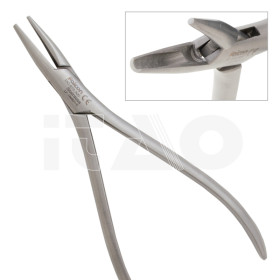 Pinza di Schwarz Concavo convessa mini (max .020") 1 Pz