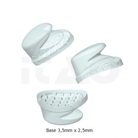 Ganci ceramica trasparenti Freddy™ DB 10pz.