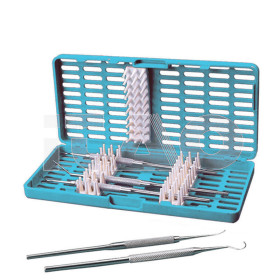 Cassetta in plastica per sterilizzazione blu 1 pz.