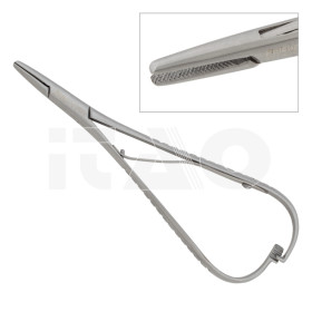 Pinza Mathieu punte larghe 140 mm 1 pz.