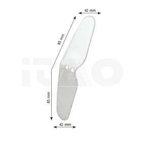 Specchio foto acc. doppio Buccale 1 pz.