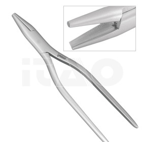 Pinza Mckellops c/convessa maxi (max 0,8mm) 1 pz.