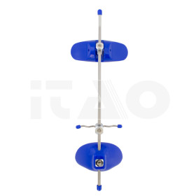 Maschera dinamica regolabile blu 1pz.