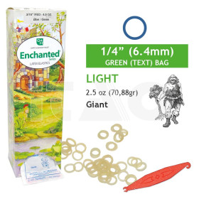 Elastici intraorali Enchanted 1/4 (6.4mm) Light 2.5oz...