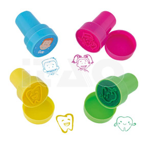 Timbri stampini per bambini gadget odontoiatrico 48 pz.