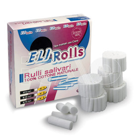 Rulli di cotone salivari Ø 12mm Nº3 300gr