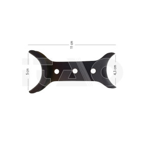 Retrattore doppio 110mm...