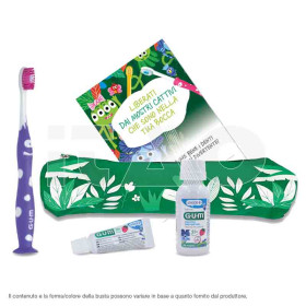 Kit igiene bimbi versione monster Jungle G.u.m. 1 kit