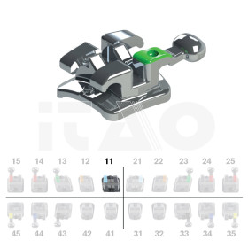 Brackets DB Max Roth .022" UR1 10 pz.