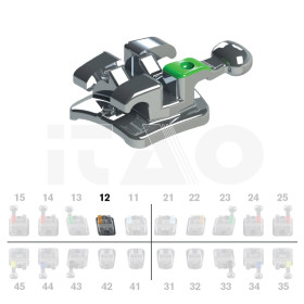 Brackets DB Max Roth .022" UR2 10 pz.