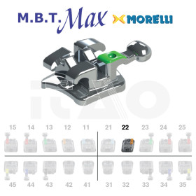 Brackets DB Max MBT .022"...
