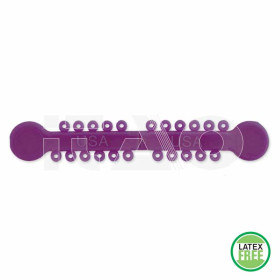 Legature Elastiche Versa-Tie Ø .120" lavanda  1012pz.