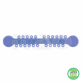 Legature Elastiche Versa-Tie Ø .120" blu perla  1012pz.