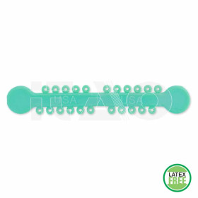 Legature Elastiche Versa-Tie Ø .120" verde perla 1012pz.