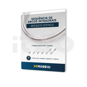 Kit di Archi sequenza per brackets estetici 1 Caso 12 pz.