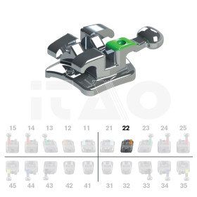 Brackets DB Max Roth .018" UL2 10 pz.