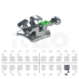 Brackets DB Max Roth .022"...