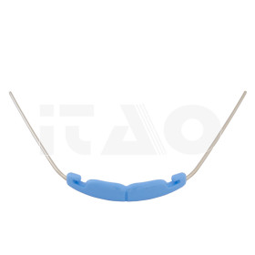 Lip Bumper con ganci 045" blu 1 pz.